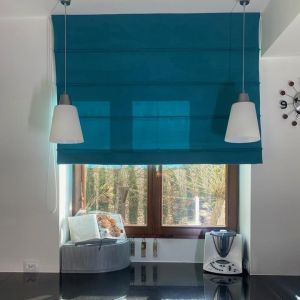 Roleta rzymska do kuchni kolor teal